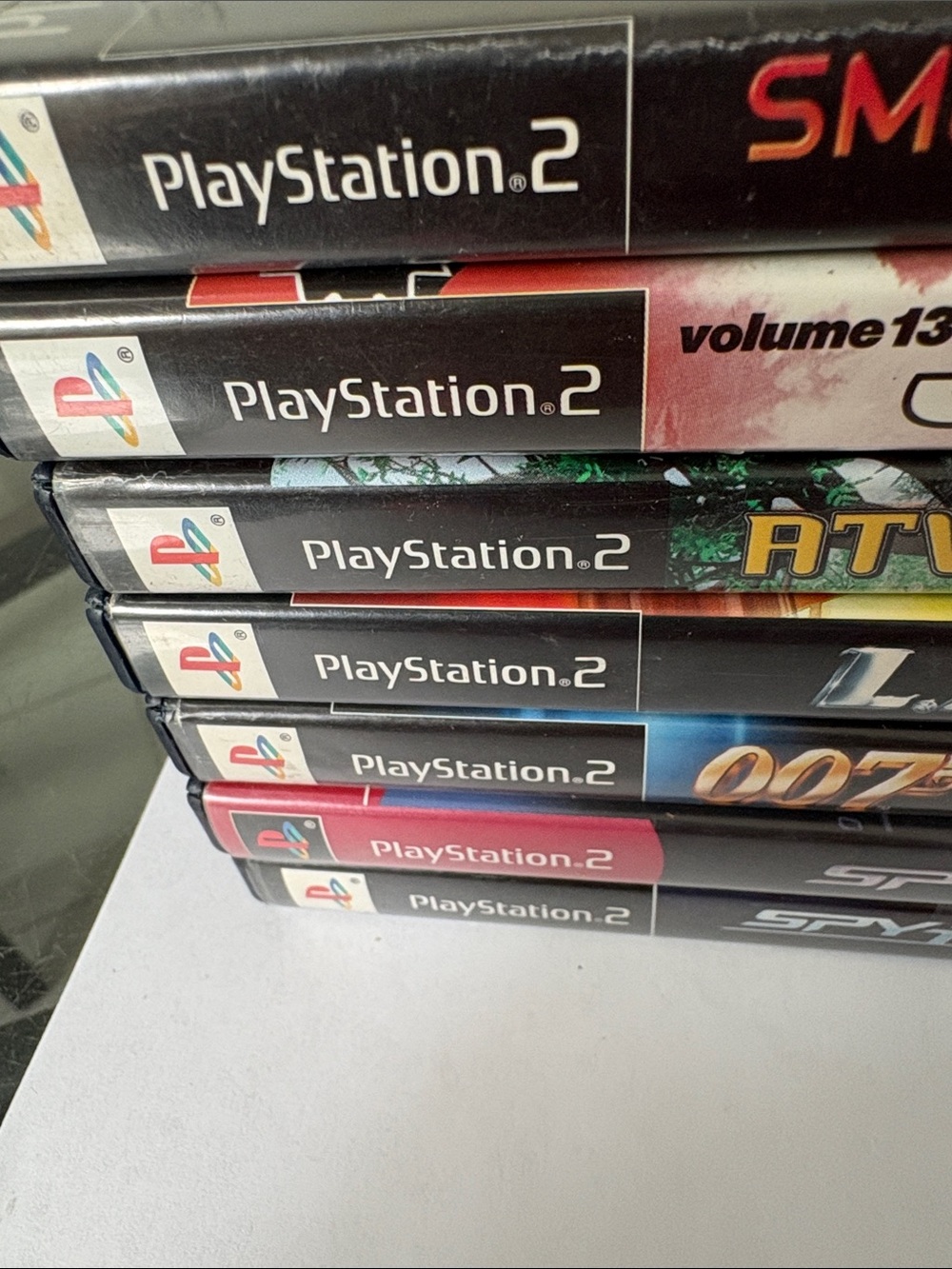 Play station 2 games markdown 7 total